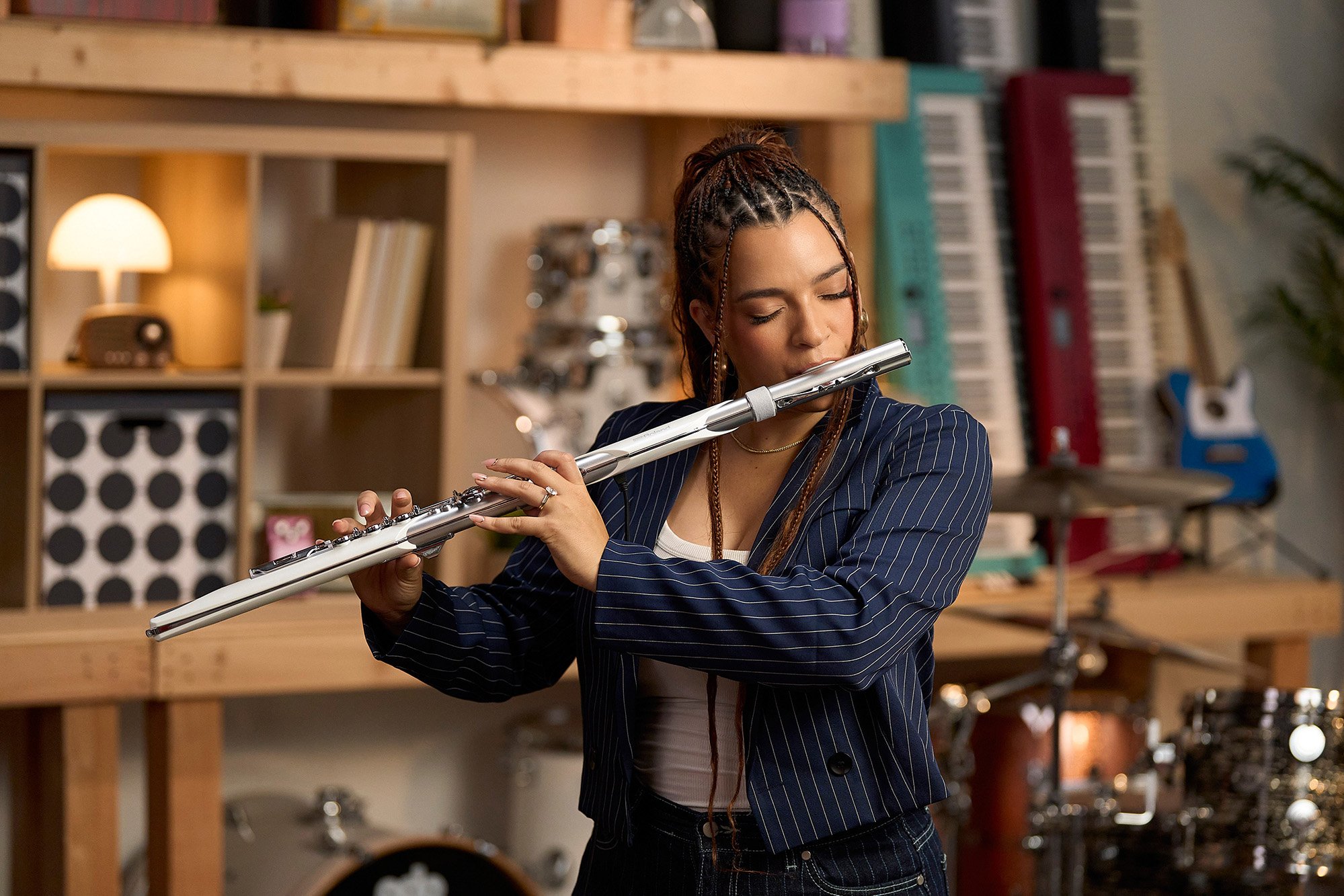 Roland AE-BRISA vielseitiges Aerophone für Bühne und Studio  
